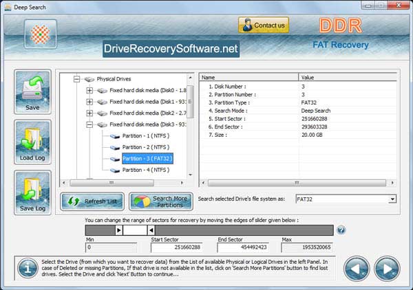 Windows Deleted Files Recovery screenshot